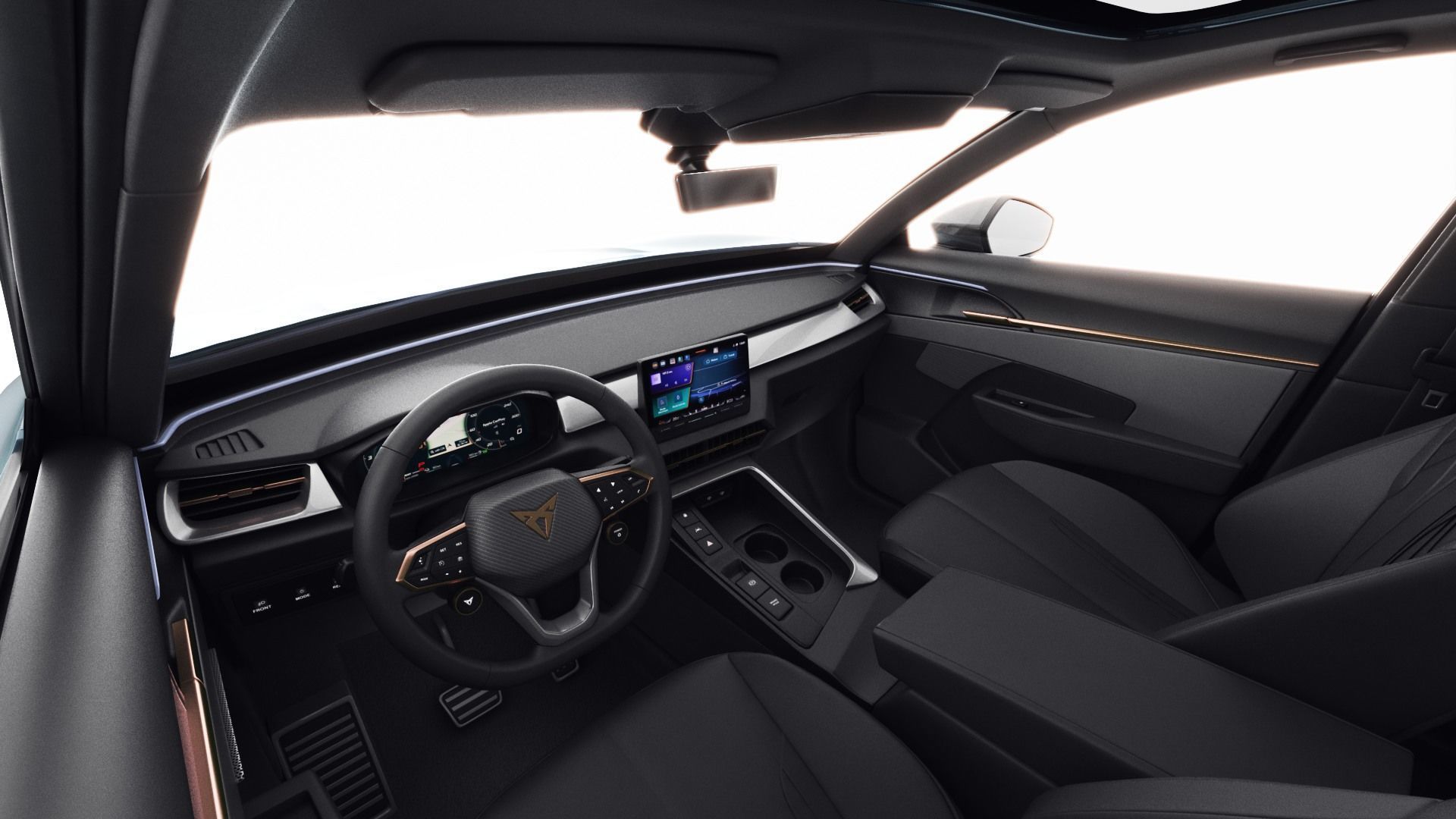 Cupra Terramar 2025 with interior 3D model_13