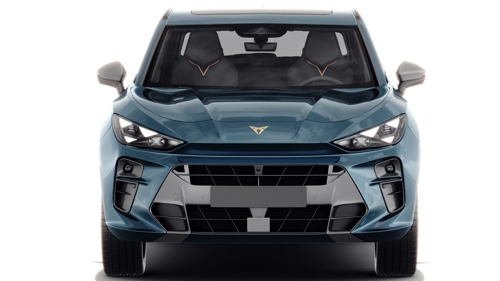 Cupra Terramar 2025 with interior 3D model_9