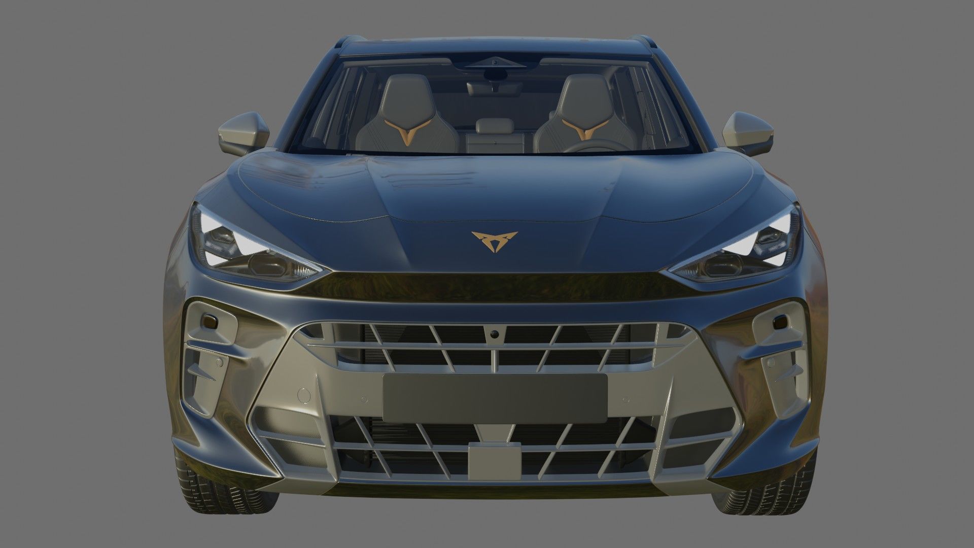 Cupra Terramar 2025 with interior 3D model_21