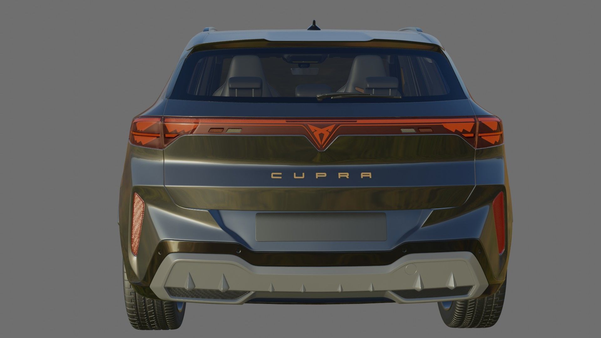 Cupra Terramar 2025 with interior 3D model_22
