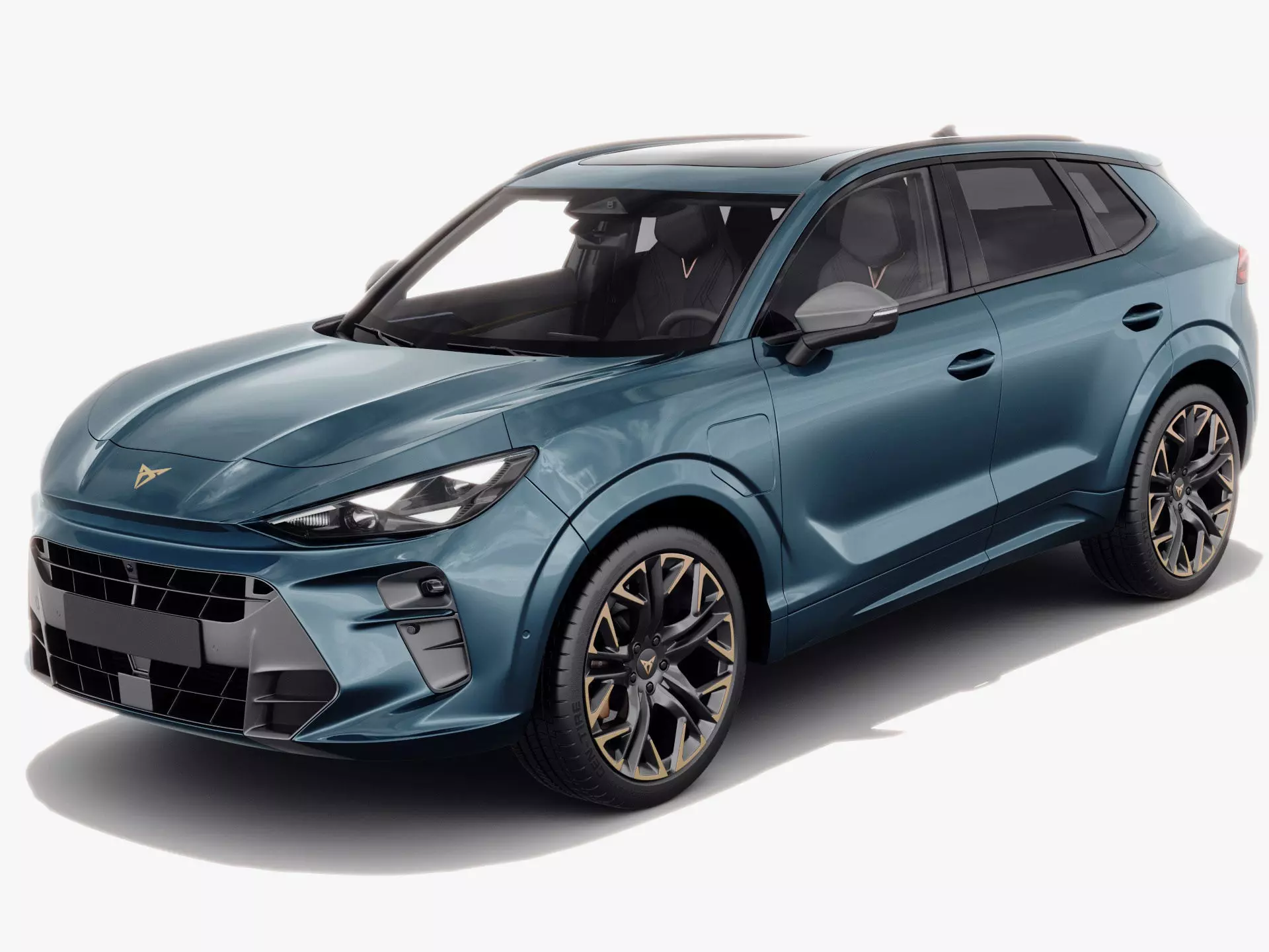 Cupra Terramar 2025 with interior 3D model_0