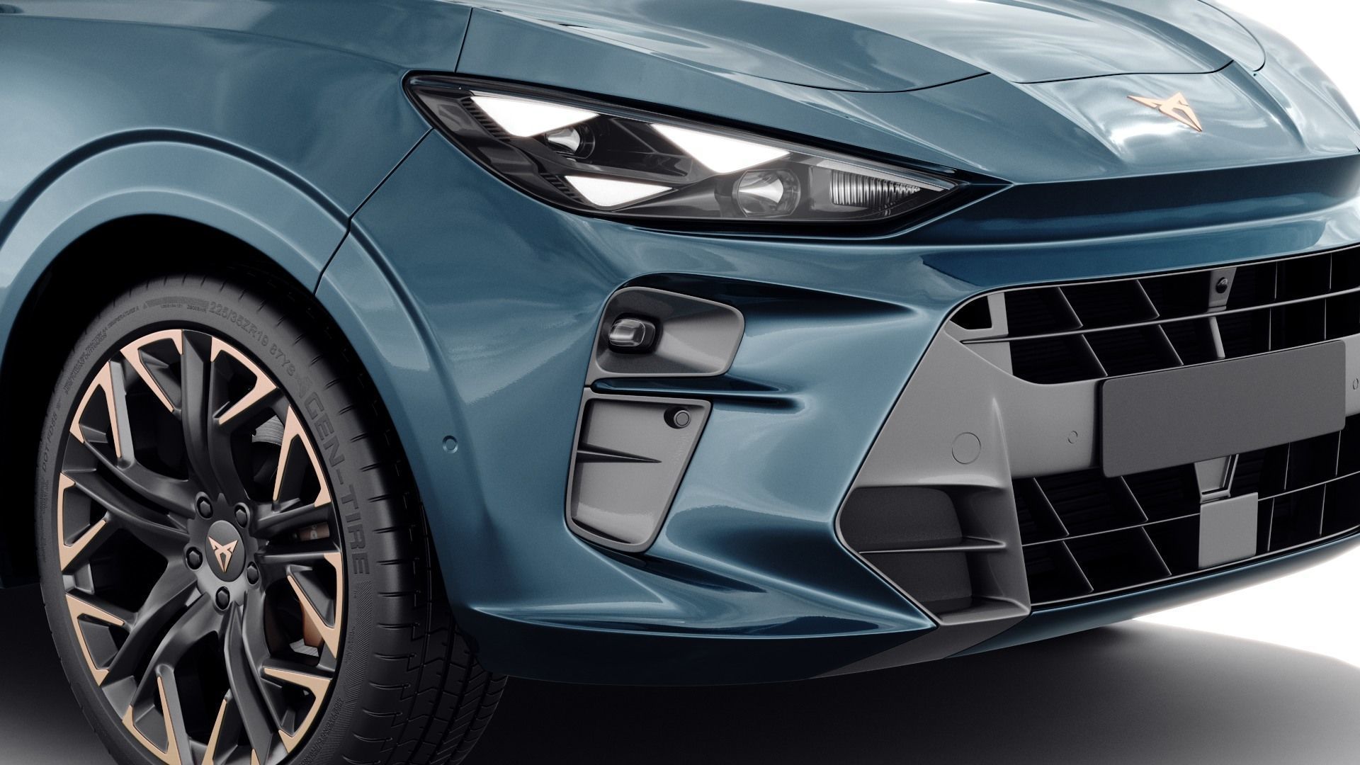 Cupra Terramar 2025 with interior 3D model_10