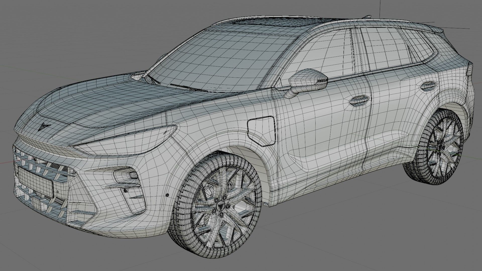 Cupra Terramar 2025 with interior 3D model_31