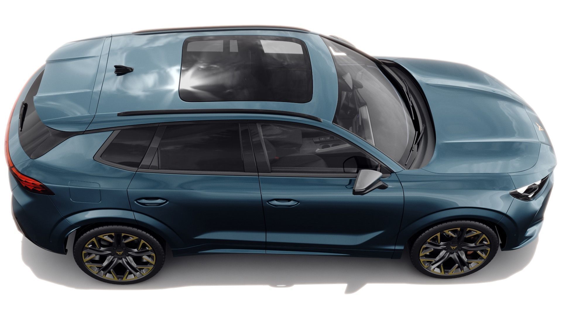 Cupra Terramar 2025 with interior 3D model_7