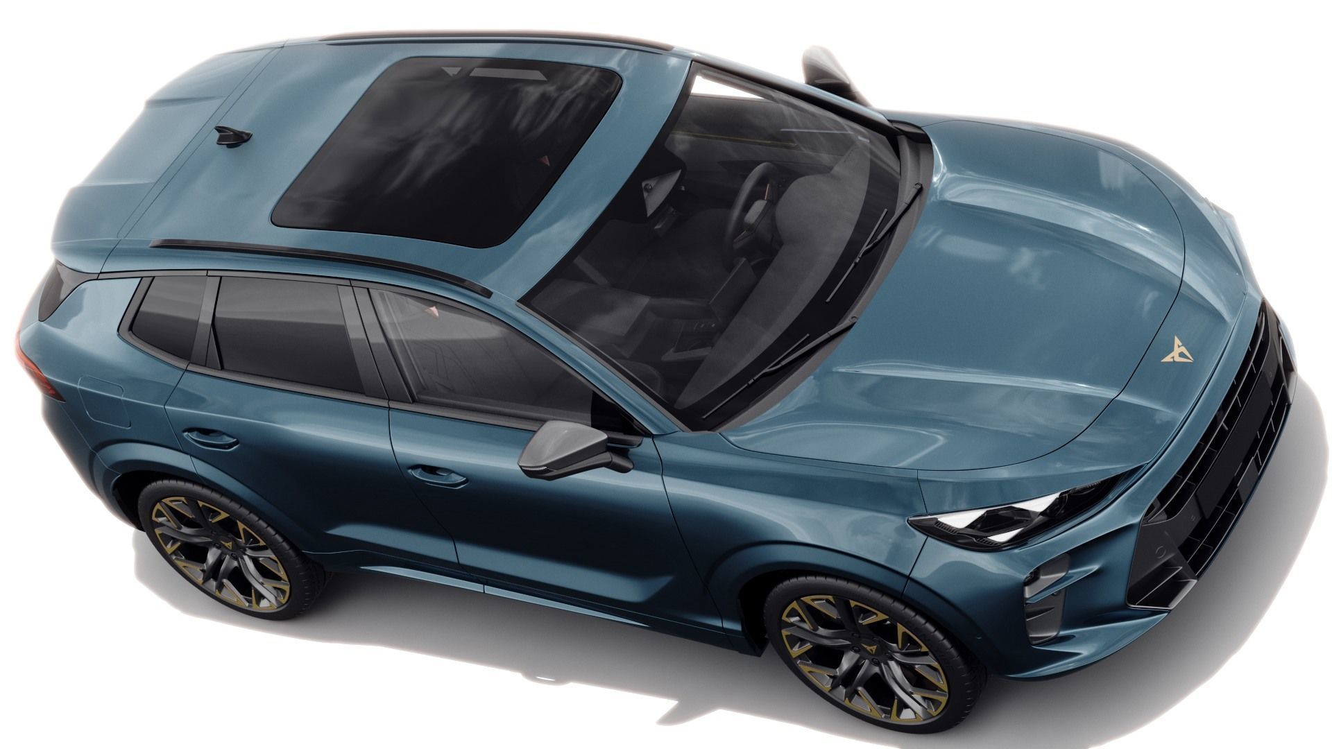 Cupra Terramar 2025 with interior 3D model_8