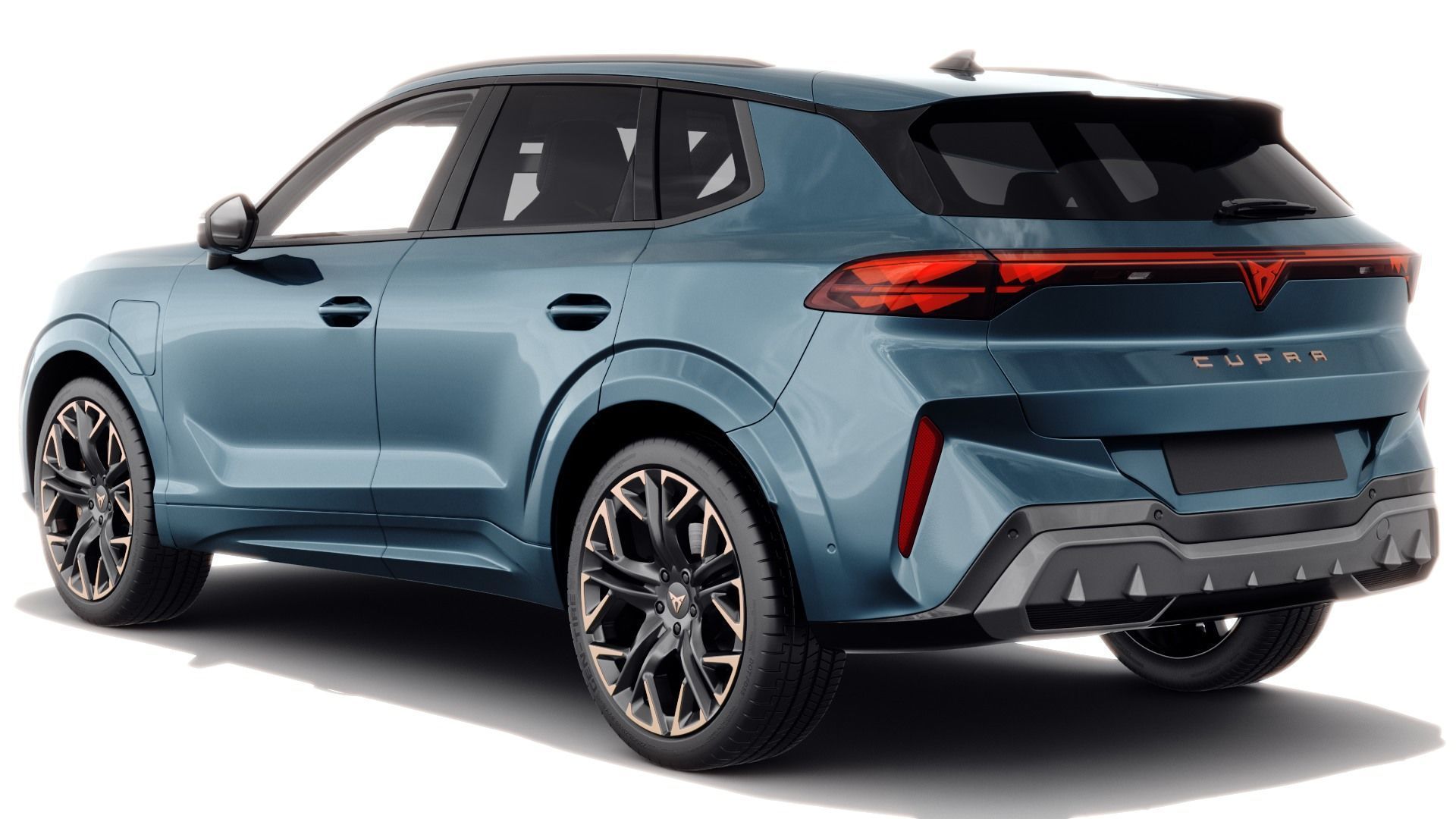 Cupra Terramar 2025 with interior 3D model_4