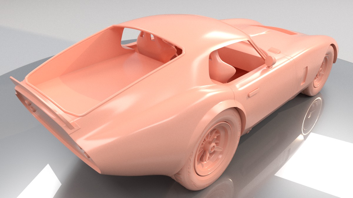 AC Cobra Daytona Printable 3D print model_1
