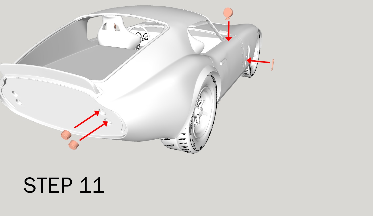 AC Cobra Daytona Printable 3D print model_30
