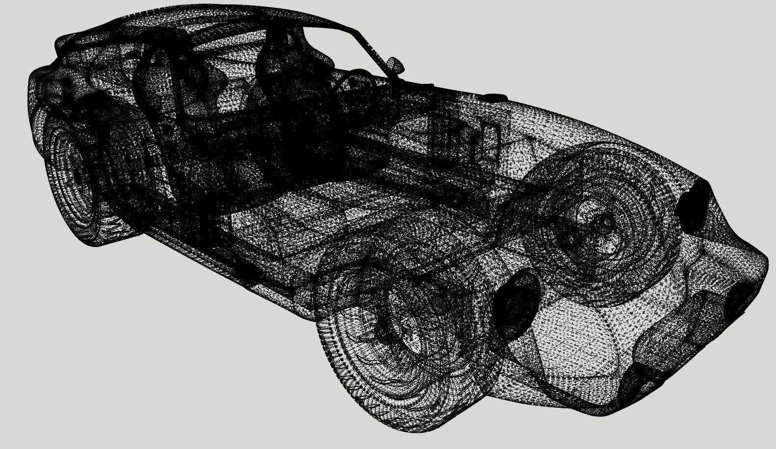 AC Cobra Daytona Printable 3D print model_11