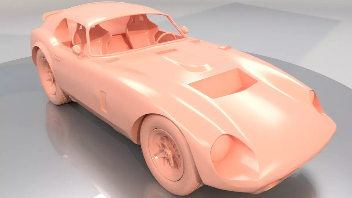 AC Cobra Daytona Printable 3D print model_0