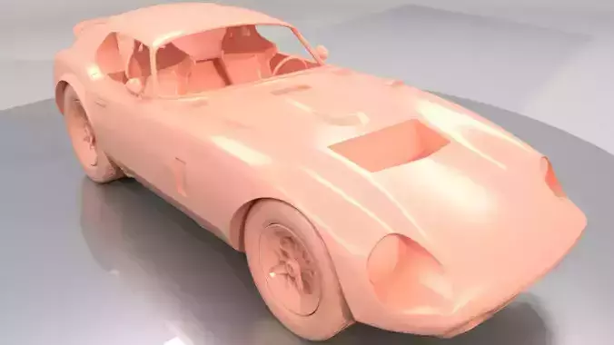 AC Cobra Daytona Printable 3D print model