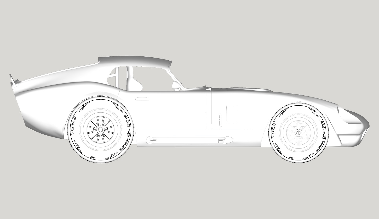 AC Cobra Daytona Printable 3D print model_17