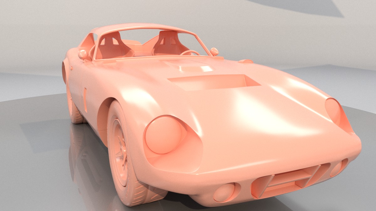 AC Cobra Daytona Printable 3D print model_3