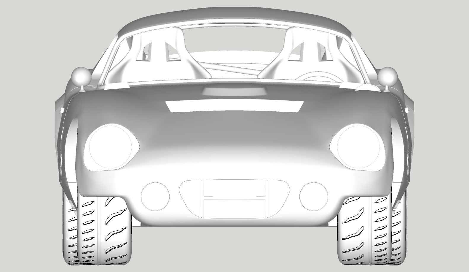 AC Cobra Daytona Printable 3D print model_14