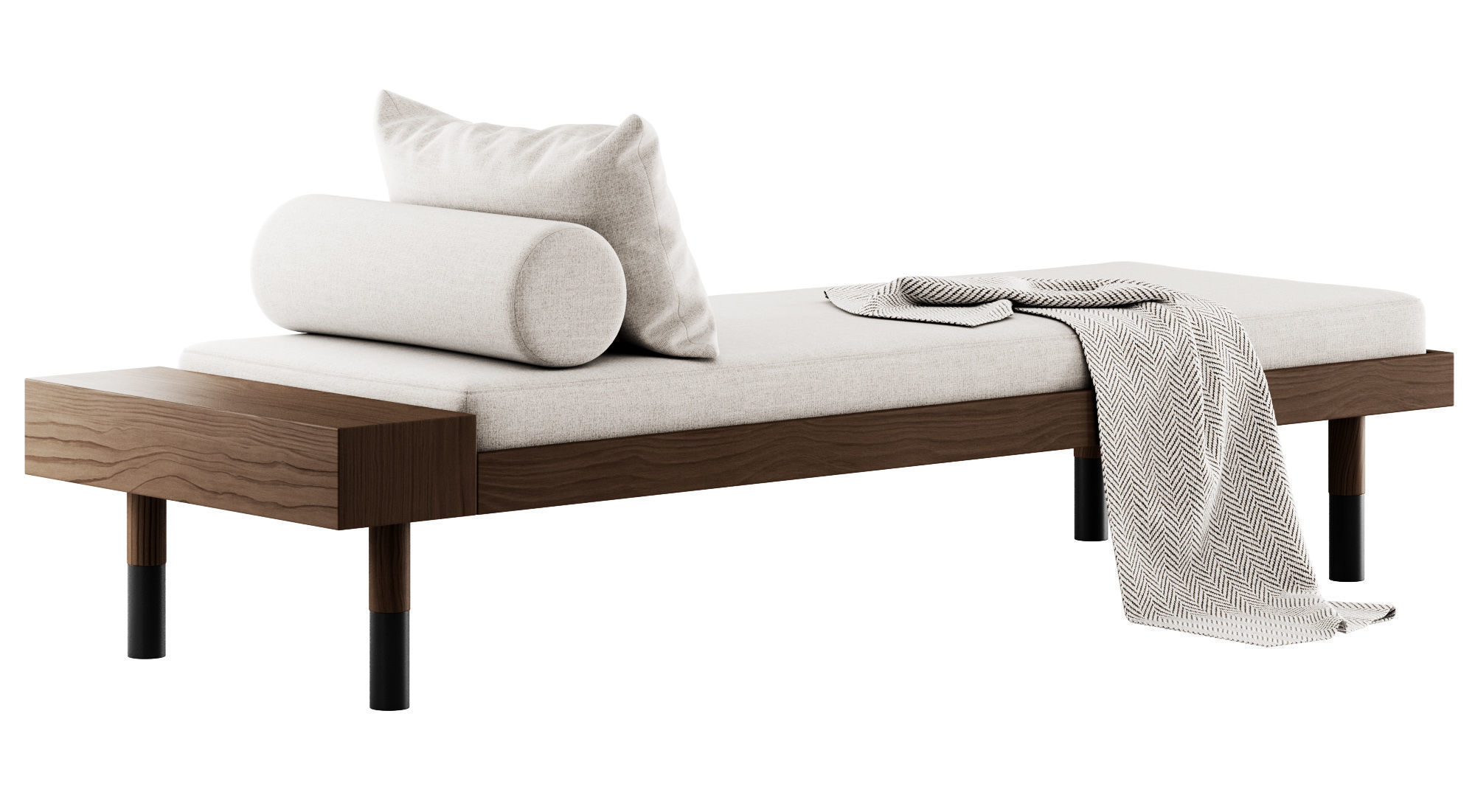 Banquette Mi By Kann Design 3D model_10