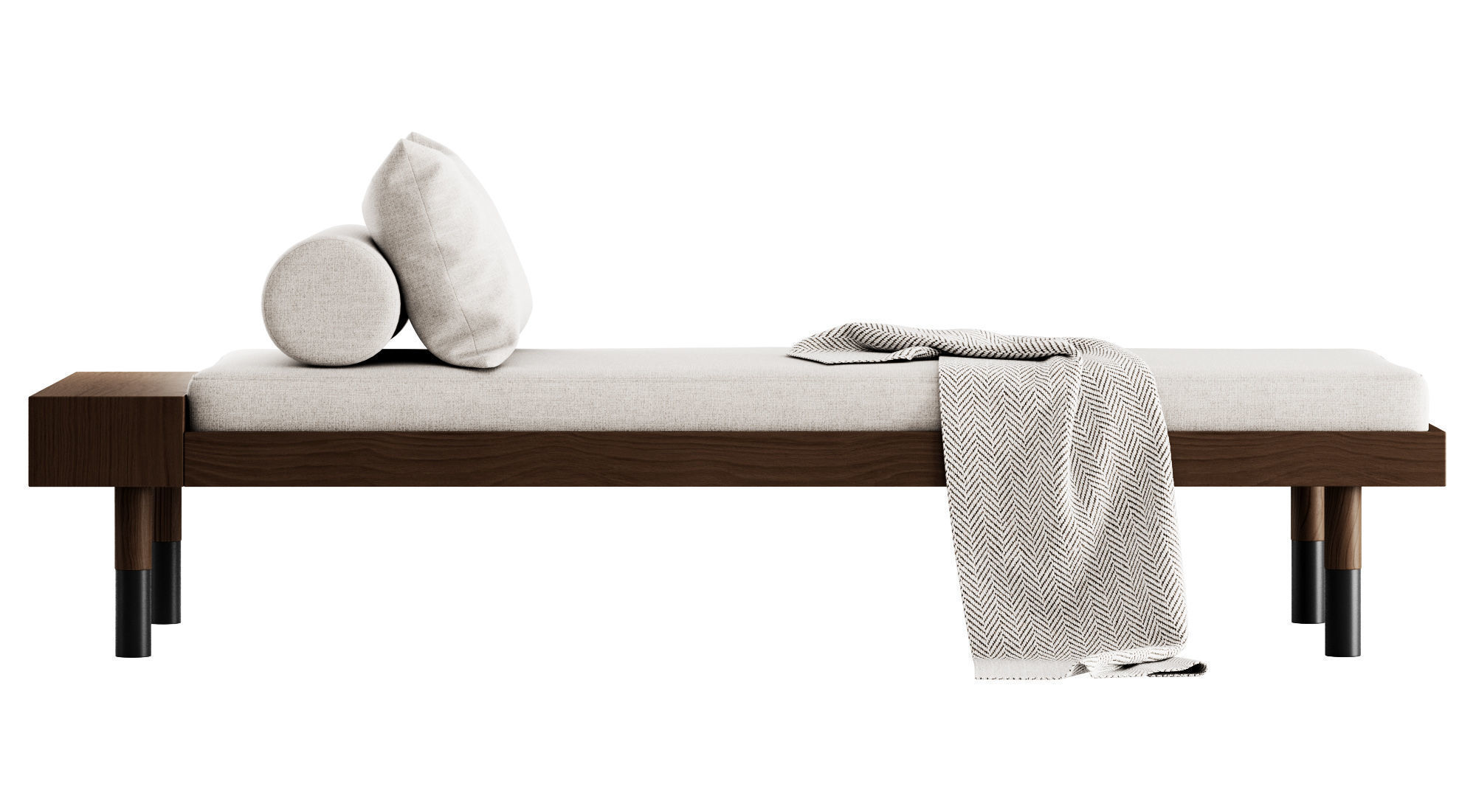 Banquette Mi By Kann Design 3D model_11