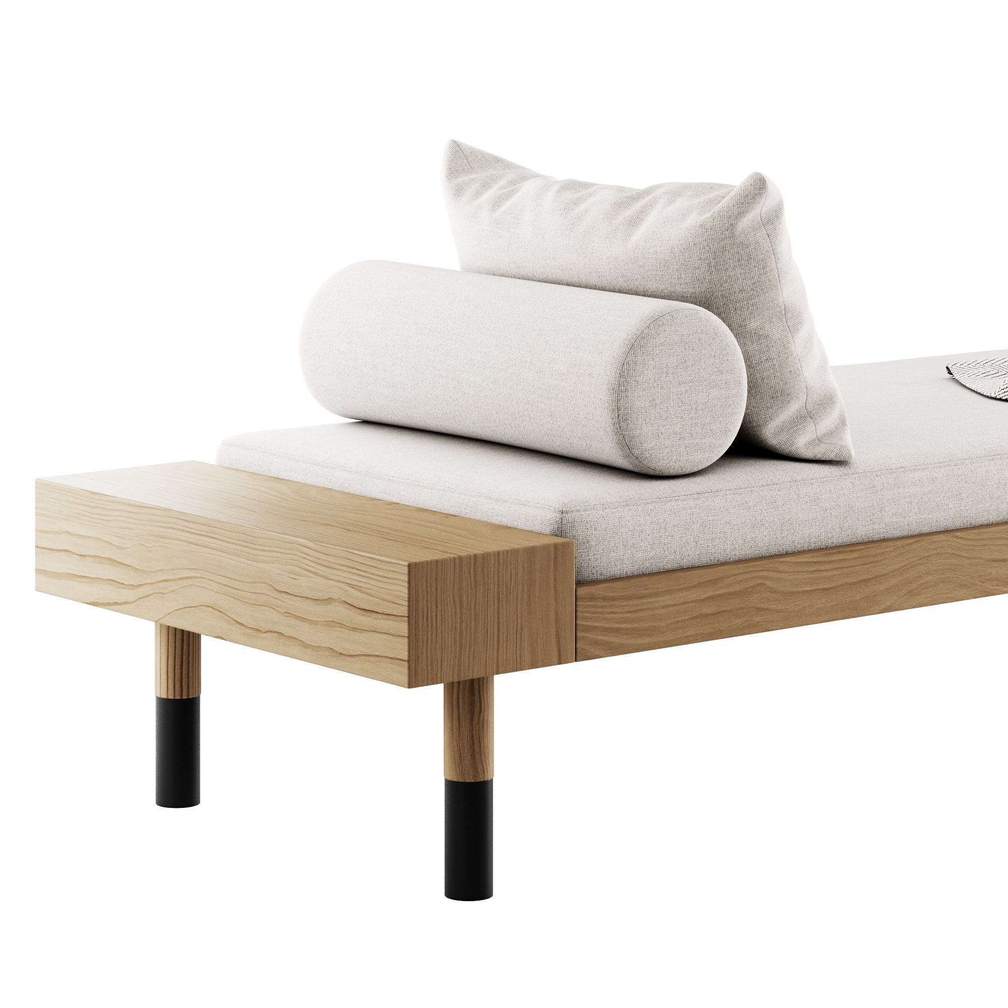 Banquette Mi By Kann Design 3D model_4