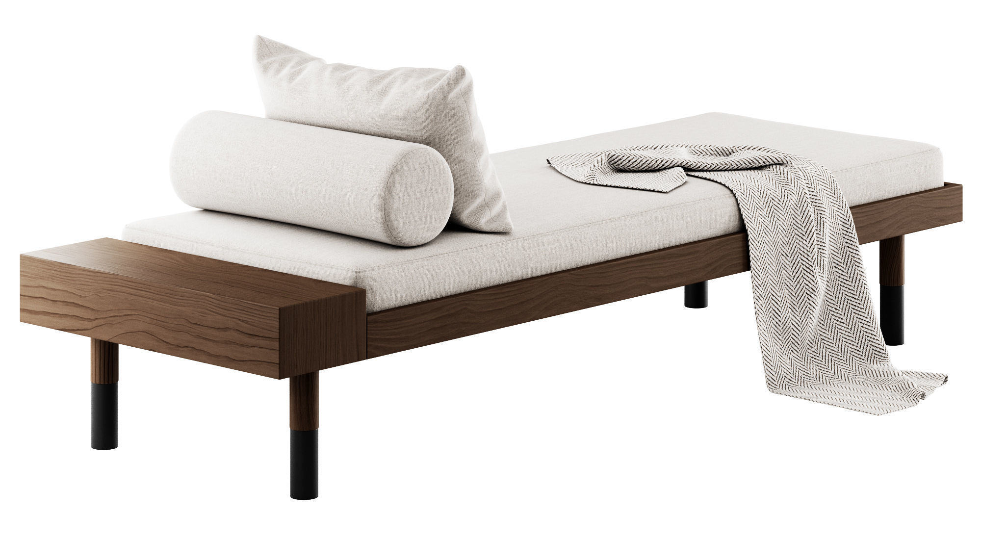 Banquette Mi By Kann Design 3D model_7