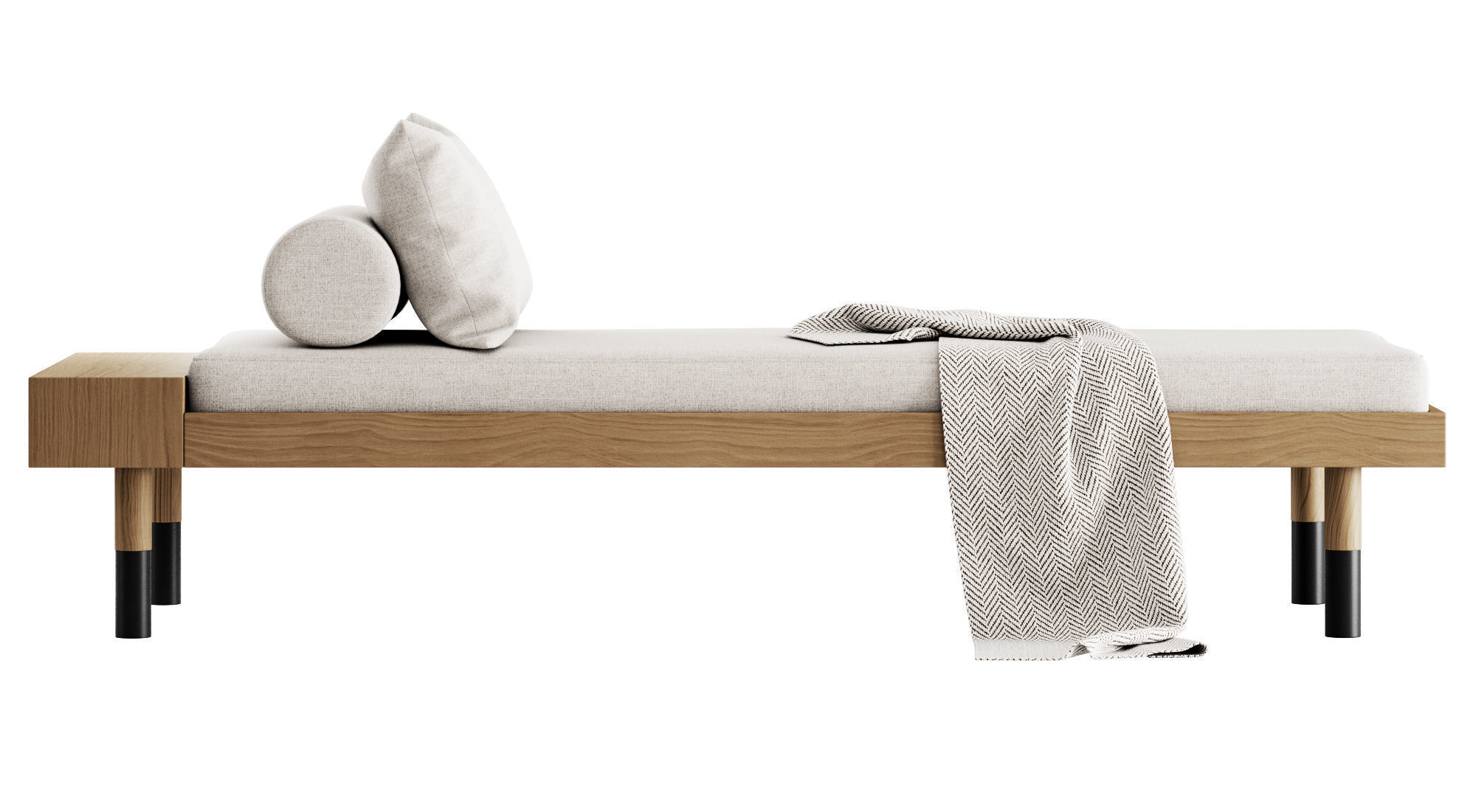 Banquette Mi By Kann Design 3D model_9