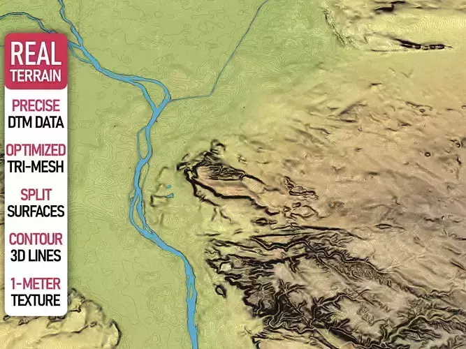 Cairo - Topography Terrain