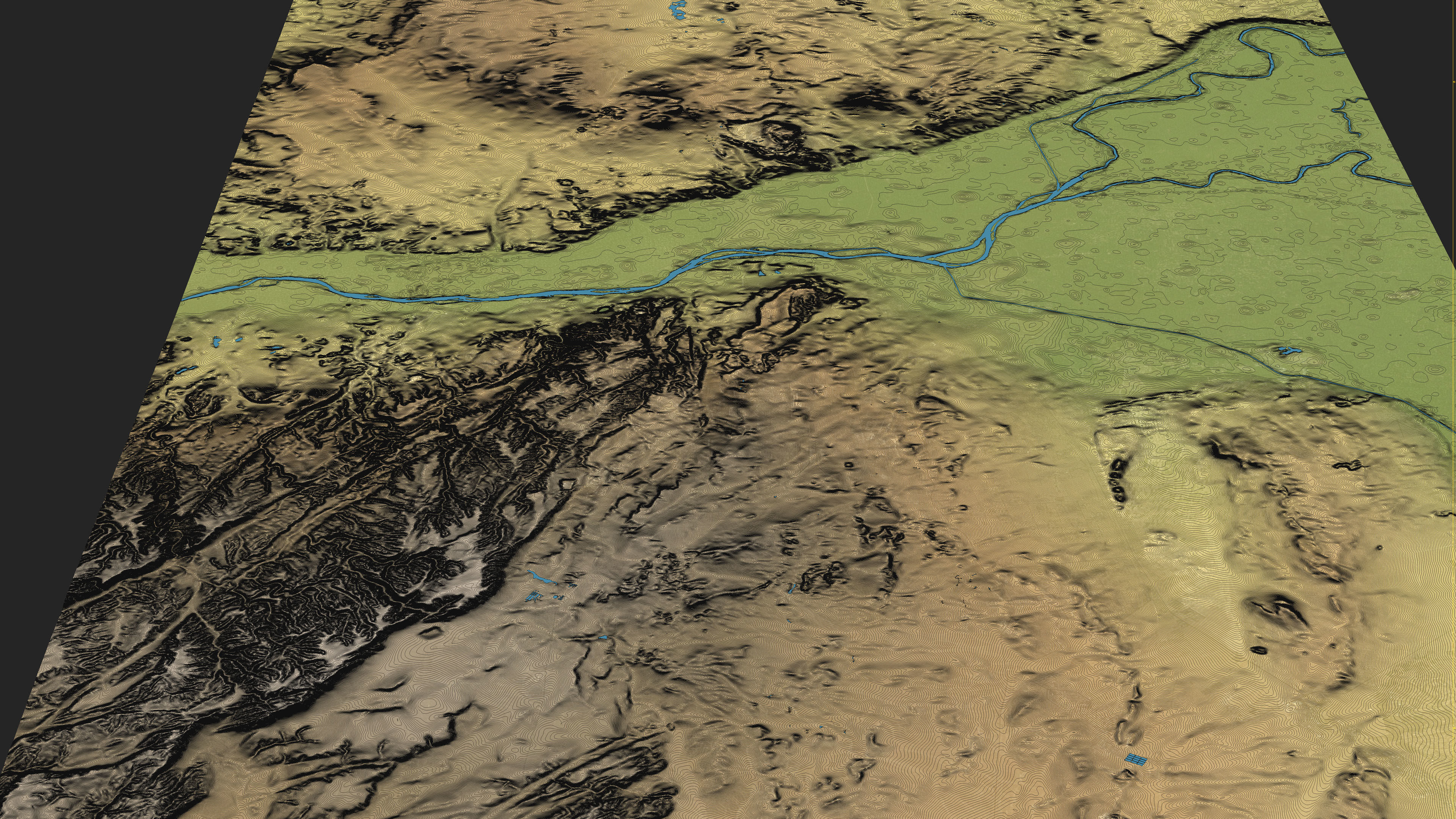 Cairo - Topography Terrain Low-poly 3D model_21