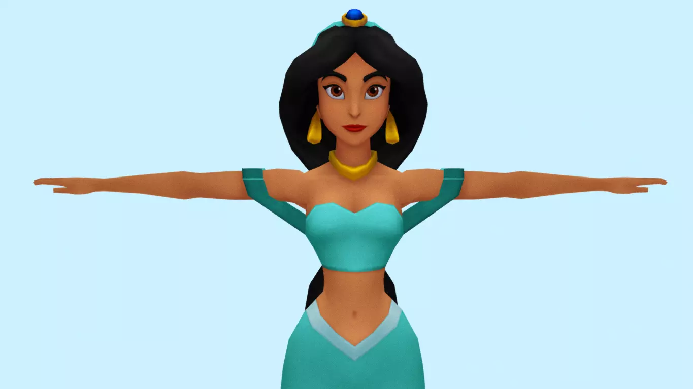 Jasmine 3D model_0
