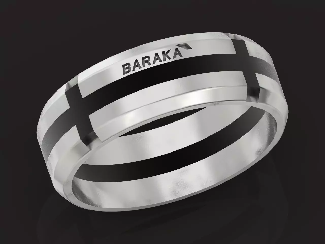 Prive Baraka ring for man 1473 3D print model