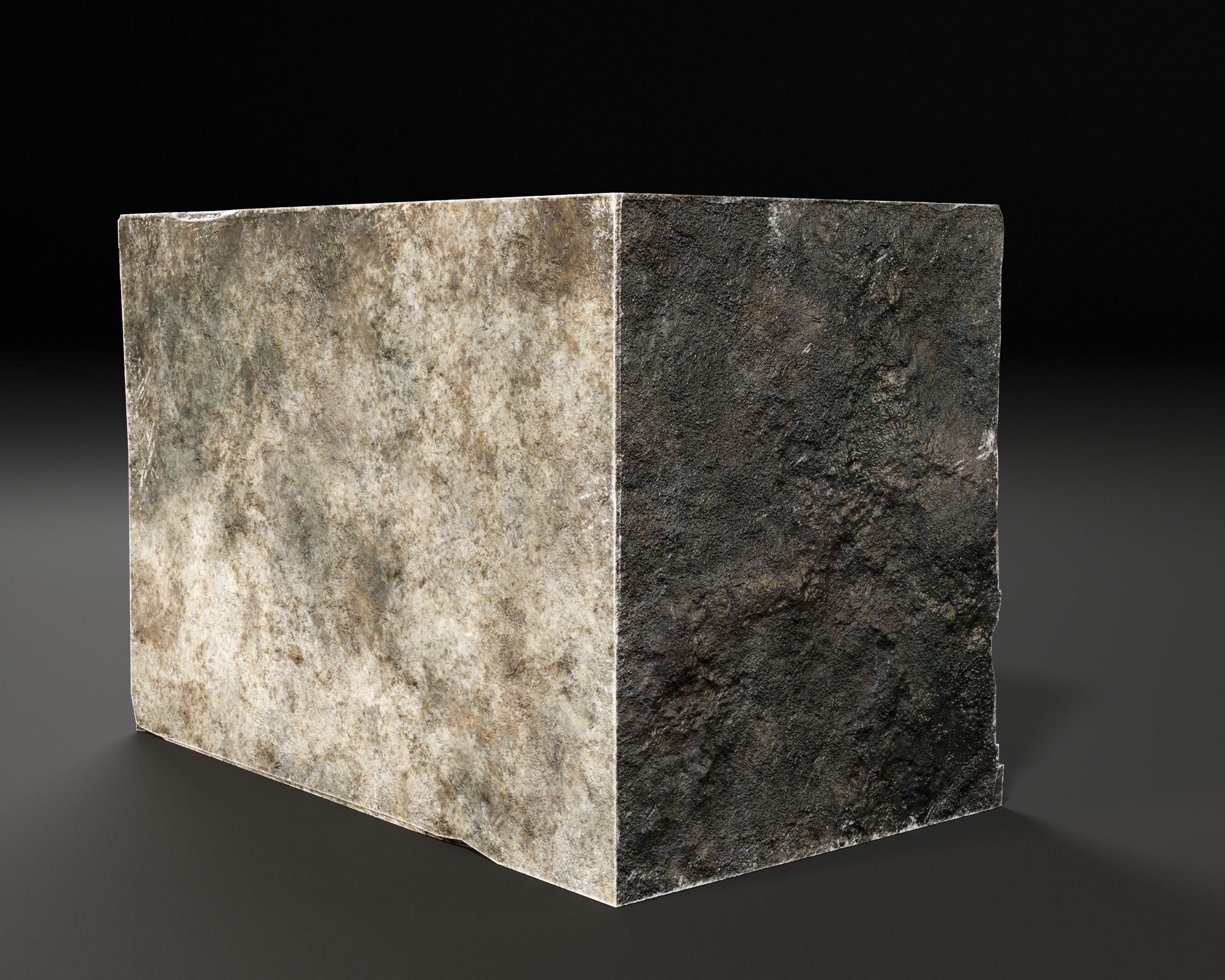 Medieval Tomb Shelf  Low-poly 3D model_10