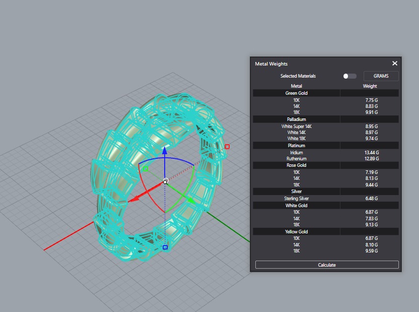 Bvlgari Serpenti Viper Ring 3D print model_3