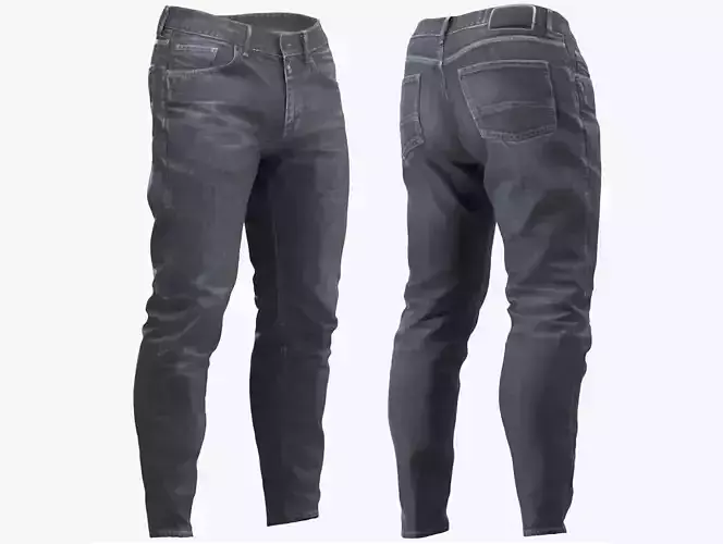 Jeans 142 - All MH Bodies - UE5 Skeletons - Rigged