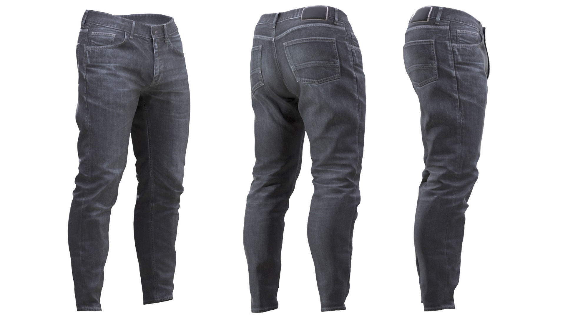 Jeans 142 - All MH Bodies - UE5 Skeletons - Rigged Low-poly 3D model_3