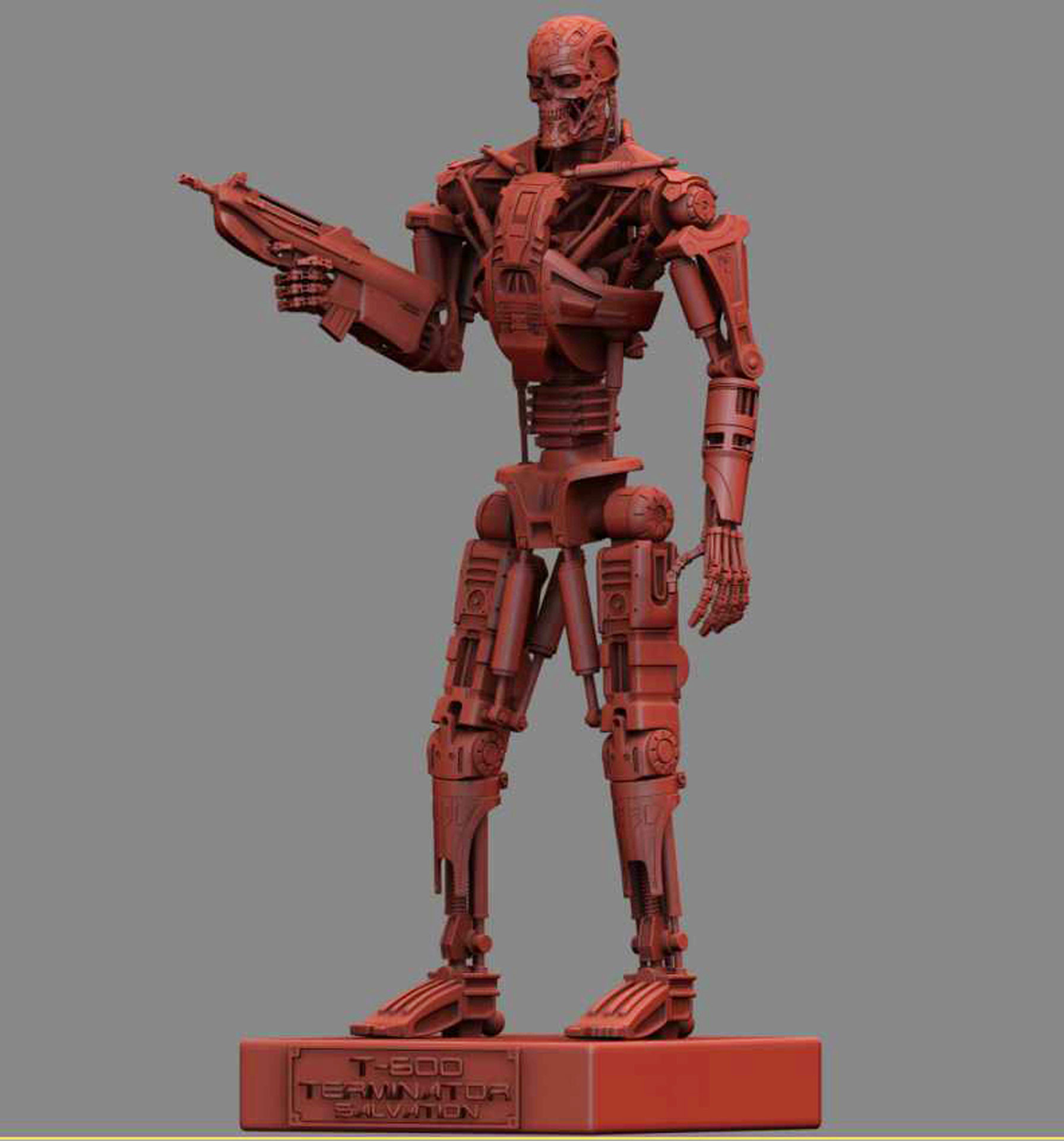 T-600 Terminator Salvation 3D print model_16
