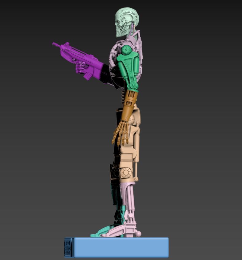 T-600 Terminator Salvation 3D print model_15