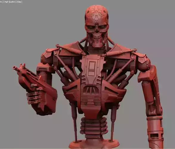 T-600 Terminator Salvation 3D print model