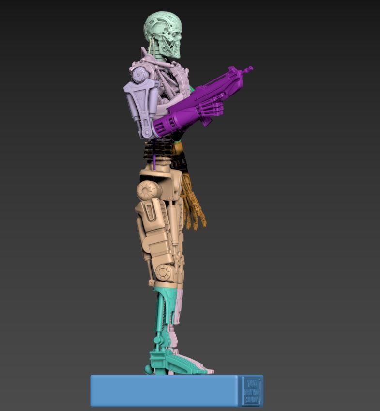 T-600 Terminator Salvation 3D print model_13
