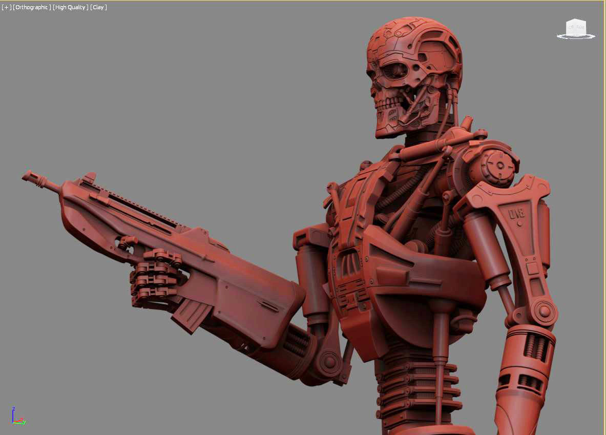 T-600 Terminator Salvation 3D print model_3