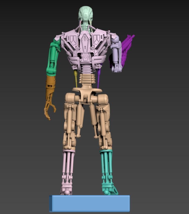 T-600 Terminator Salvation 3D print model_11