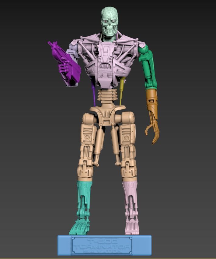 T-600 Terminator Salvation 3D print model_12