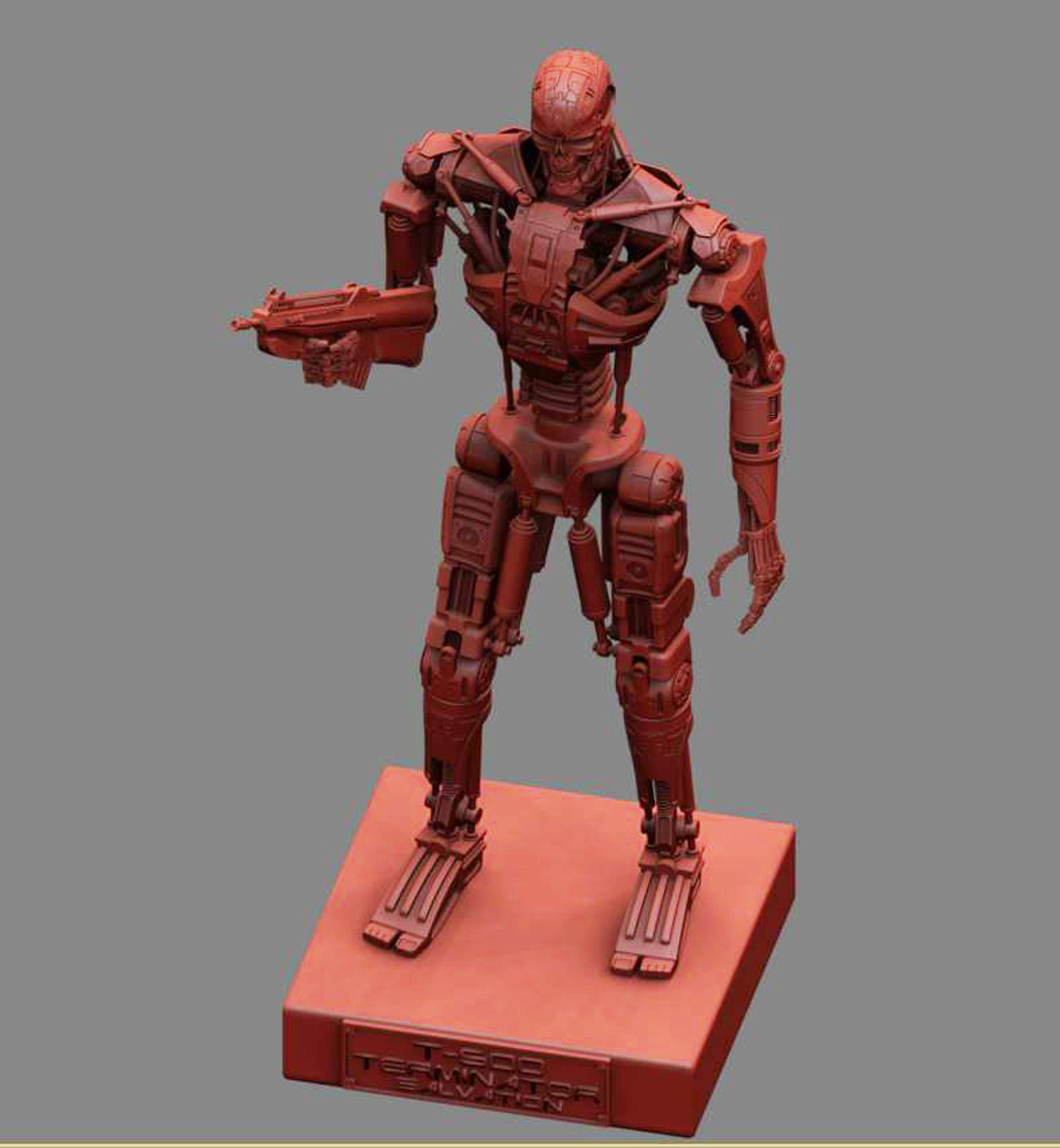 T-600 Terminator Salvation 3D print model_17