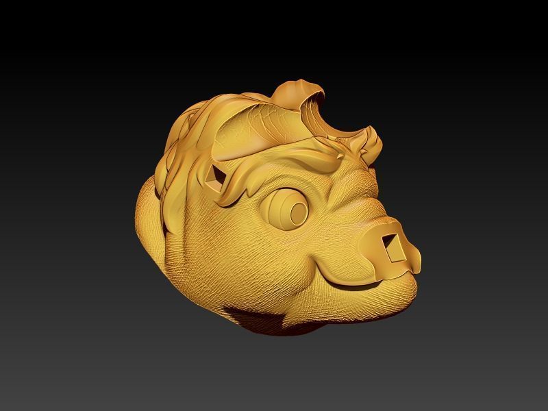 Kawaii Mini Buffalo  3D print model_12