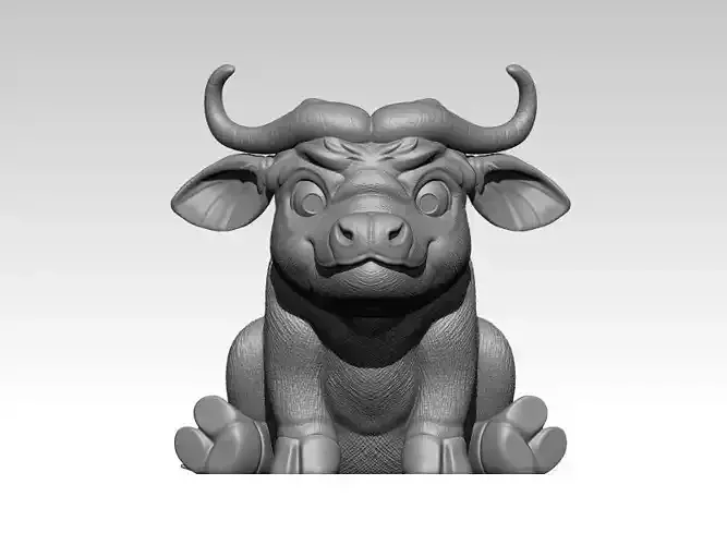 Kawaii Mini Buffalo 