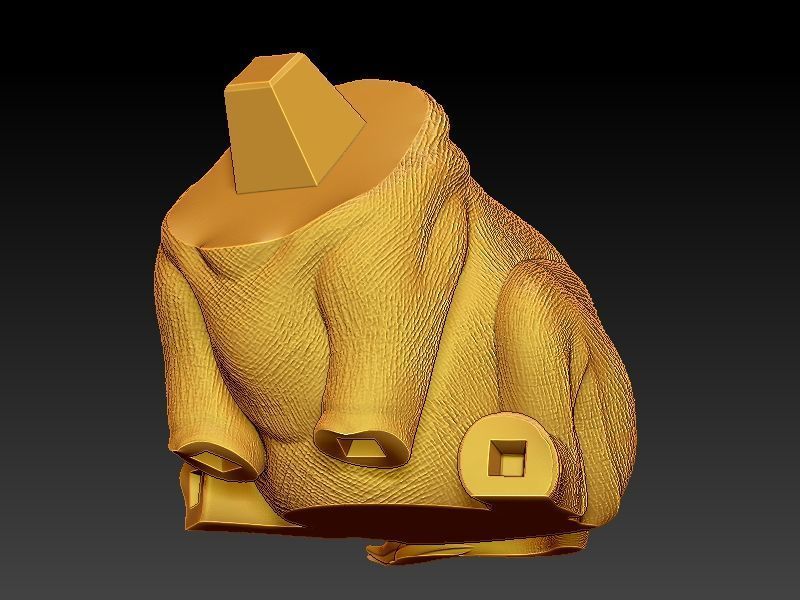 Kawaii Mini Buffalo  3D print model_8