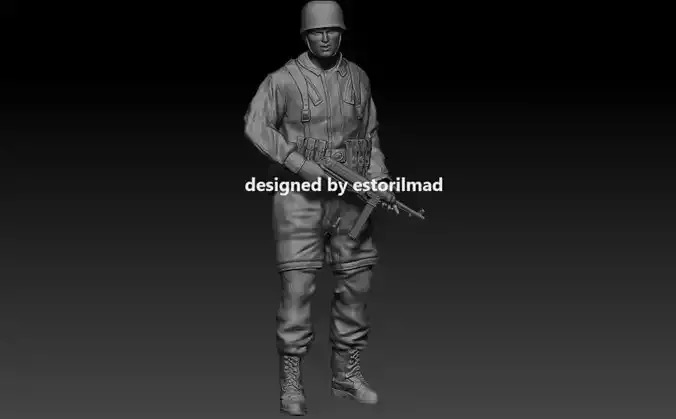 PARACAIDISTA ALEMAN V2 FALLSCHIRMJAGER