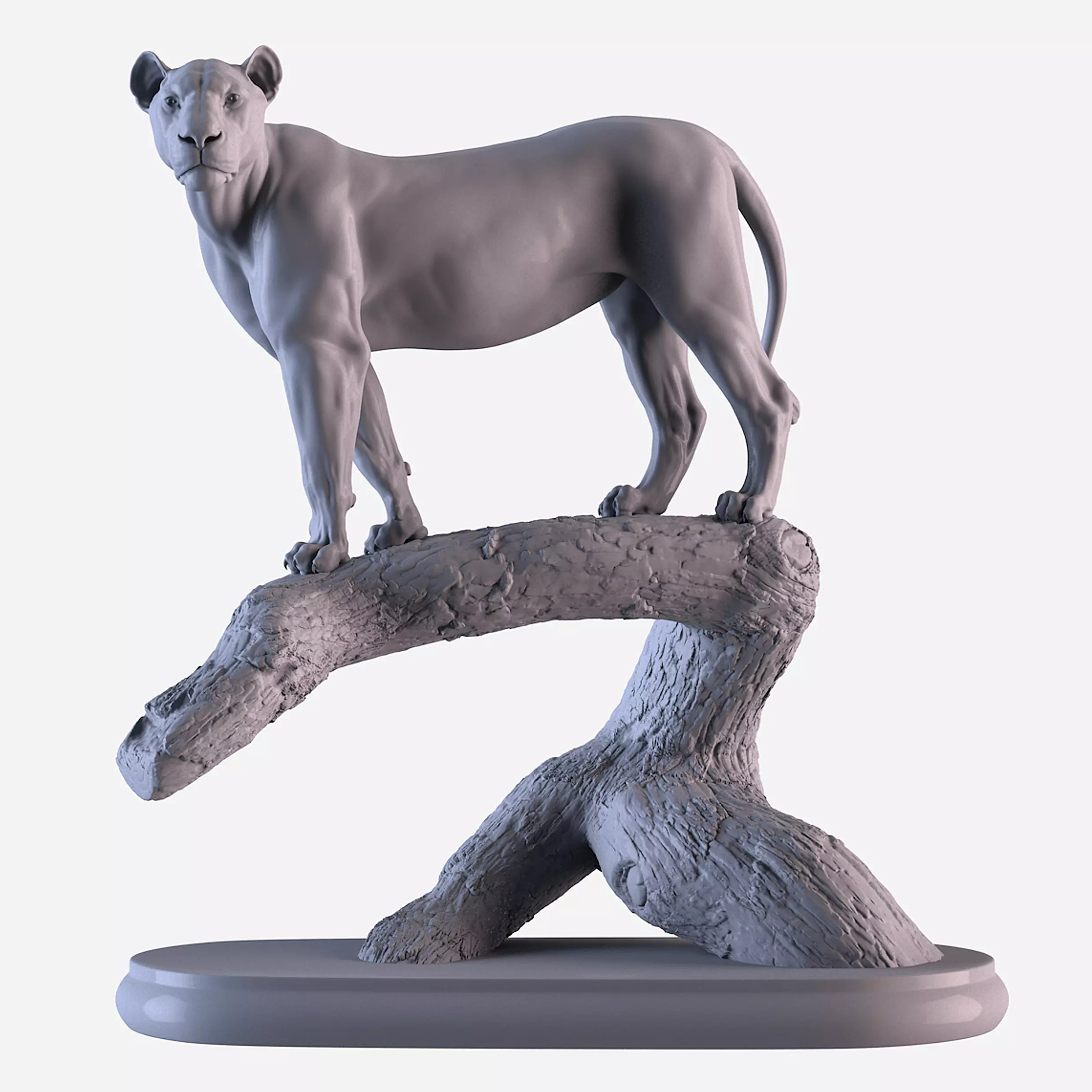 Lioness 3D print model