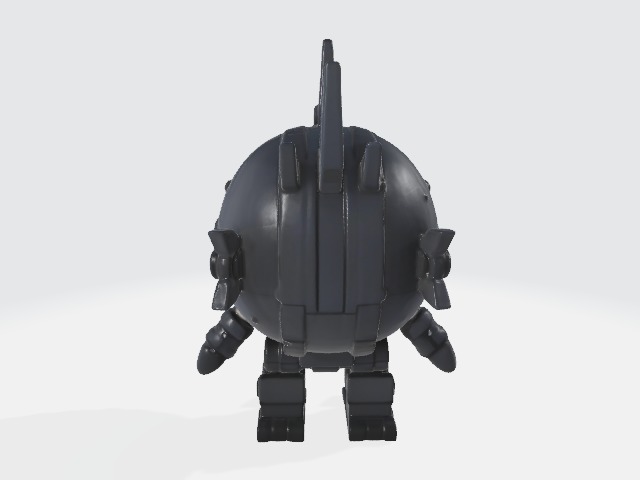 Under water robot 3D model_2
