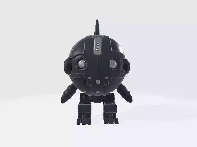 Under water robot 3D model