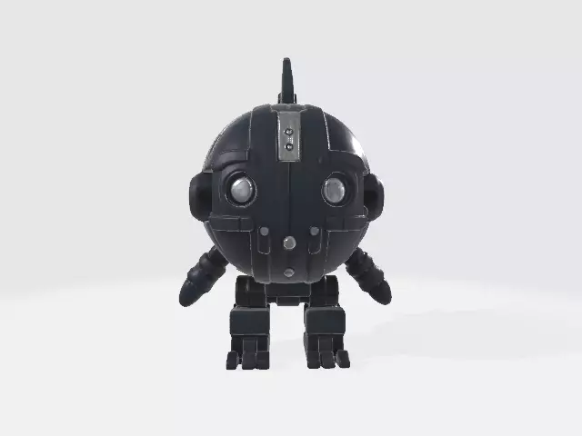 Under water robot 3D model_0