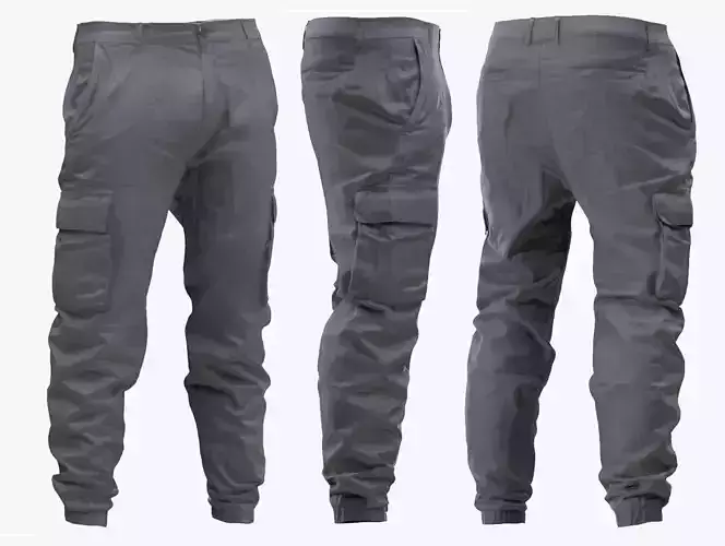 Pants 138 - All MH Bodies - UE5 Skeletons - Rigged Low-poly 3D model
