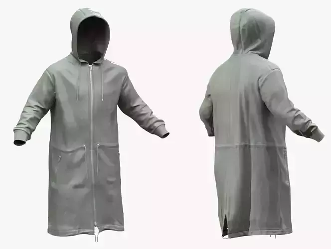 Coat 137 - All MH Bodies - UE5 Skeletons - Rigged