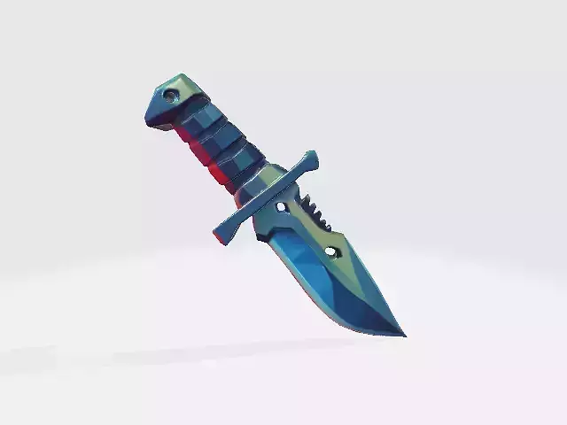 Lowpoly Knife